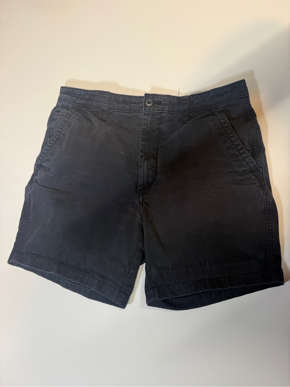 Calvin Klein White‎ Shorts with Black Interior Waistband